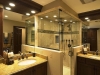 Double Vanities in Remodeled Bathroom Northbrook IL