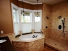 Bay Window in Northbrook Remodeled Bathroom