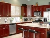 Breakfast Island in Remodeled Kitchen Northbrook IL